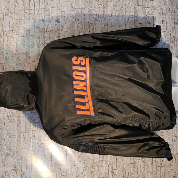 Vtg Essex University Illinois Fighting Illini Winter Coat - Picture 6 of 15